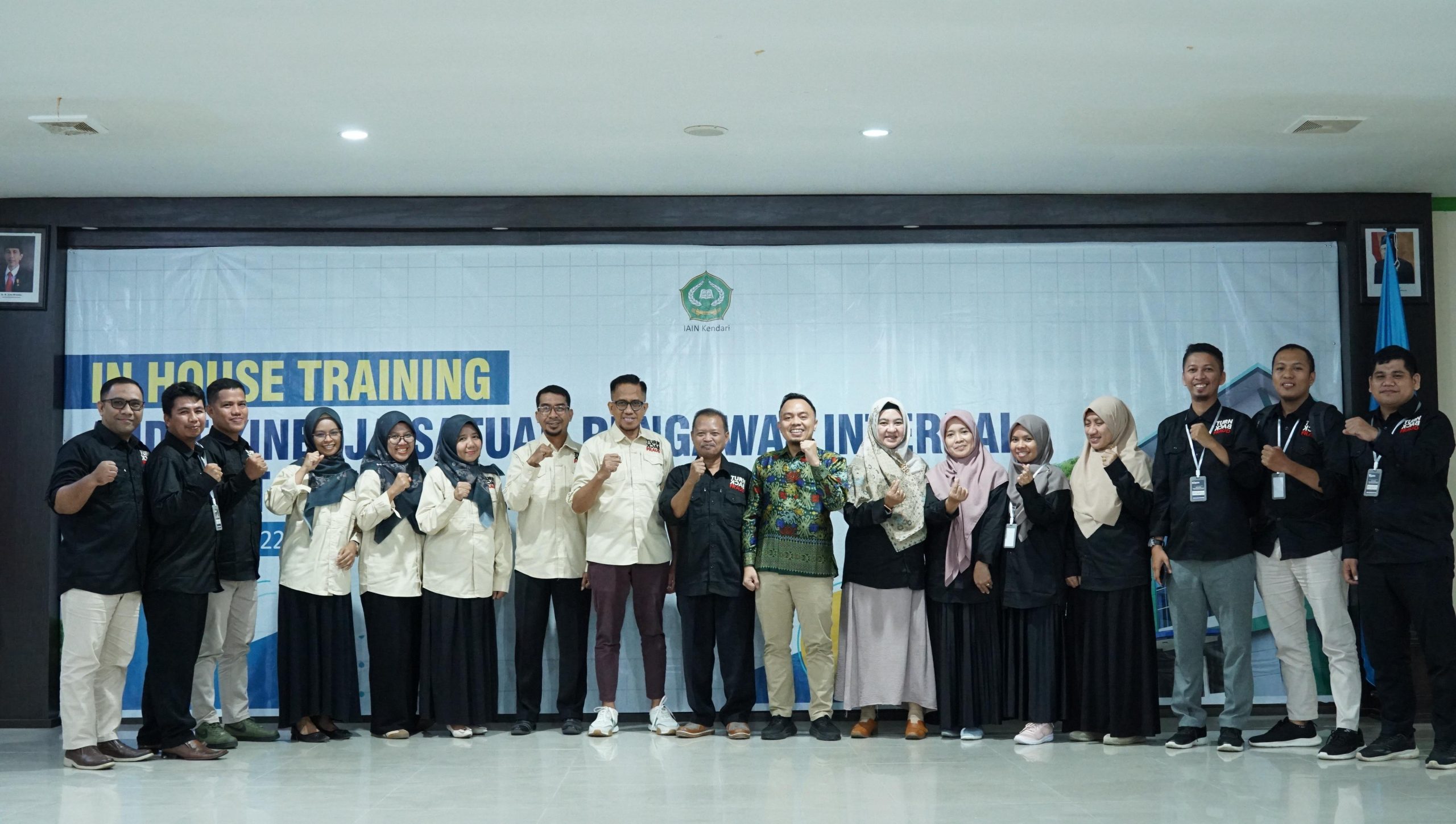Satuan Pengawas Internal IAIN Palopo Mengikuti In House Training di IAIN Kendari